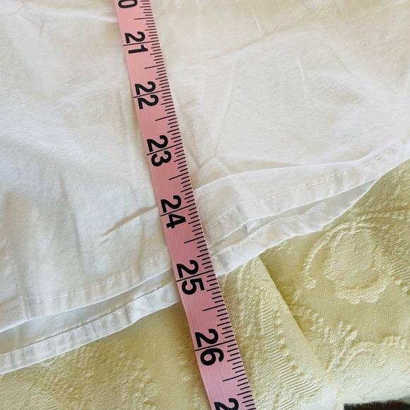 J. Crew Sleeveless Cotton Poplin Shirt in Signature Fit White NWT 2X - Picture 14 of 16